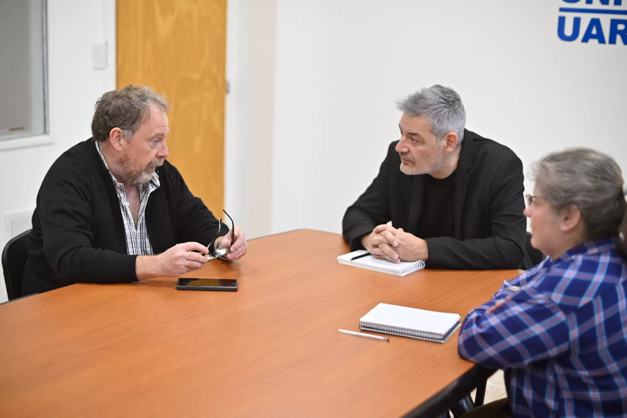 Guillermo Polke se reunió con autoridades de la UNPA-UARG