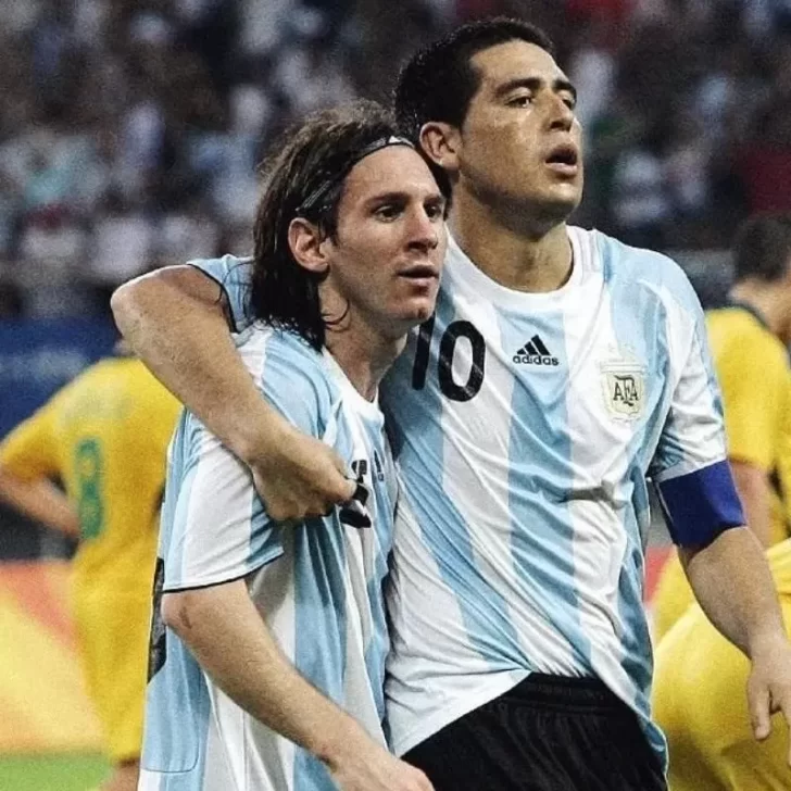 A qué hora y dónde ver la despedida de Riquelme con Lionel Messi como invitado especial