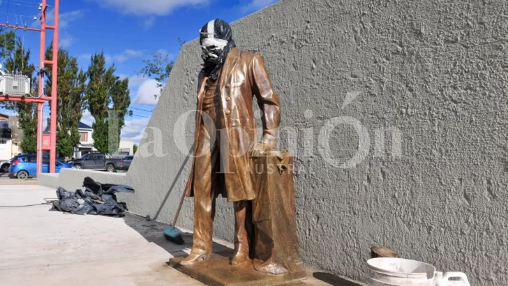 Reapareció la estatua de Roca en Río Gallegos: ¿Dónde está ubicada?