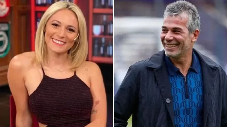 La ex de Maradona, Rocío Oliva y el presidente de Gimnasia juntos en Punta Cana