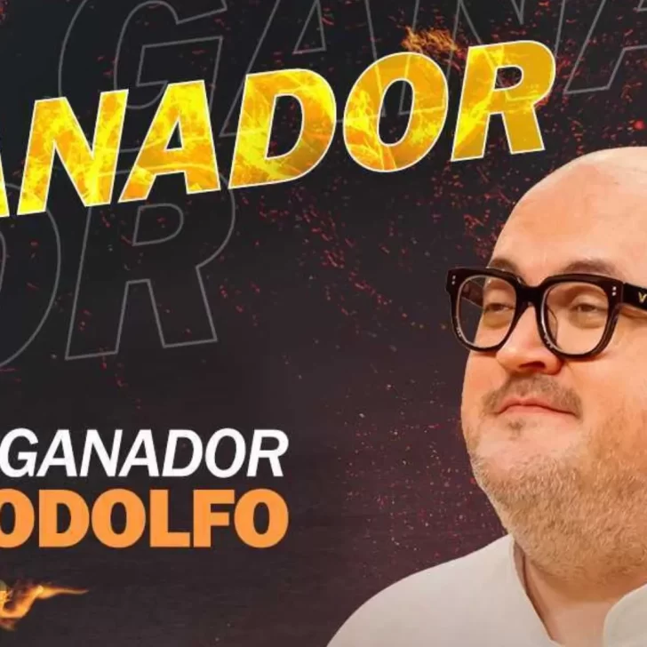 Rodolfo se impuso en la final y es el ganador de MasterChef Argentina 2023