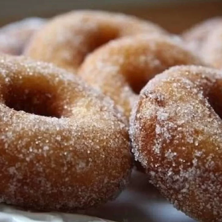 Receta de rosquitas azucaradas y bien esponjosas para la merienda