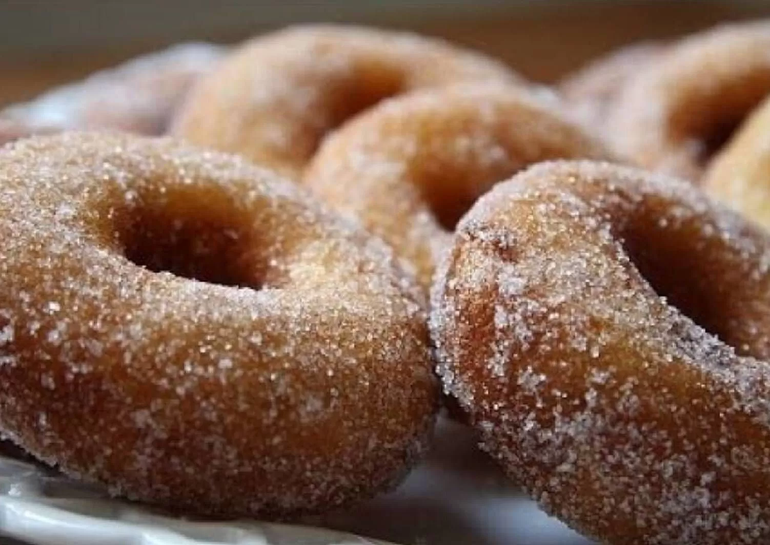 Receta de rosquitas azucaradas y bien esponjosas para la merienda