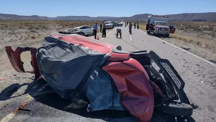 Trágico accidente: tres mujeres murieron en un choque frontal en Ruta 234