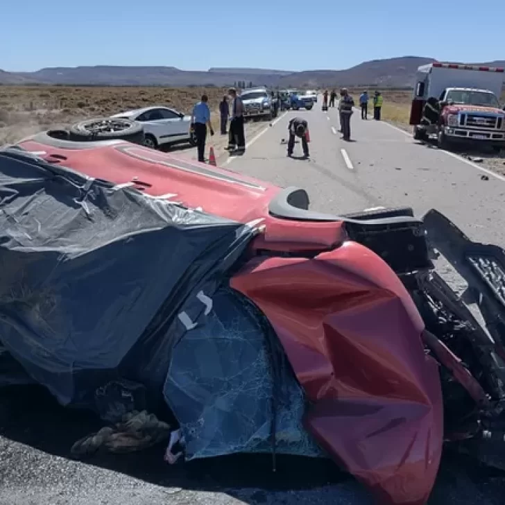 Trágico accidente: tres mujeres murieron en un choque frontal en Ruta 234