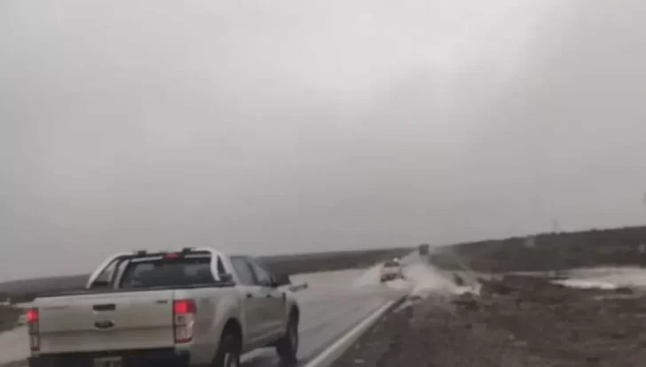 Declararon alerta amarilla por lluvia y viento para Santa Cruz este sábado