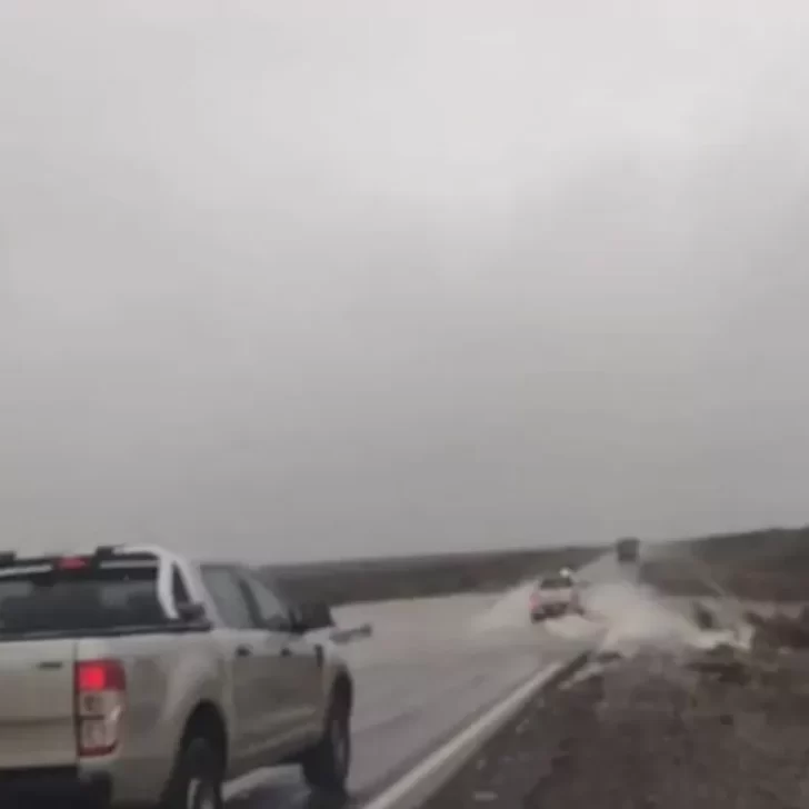 Declararon alerta amarilla por lluvia y viento para Santa Cruz este sábado