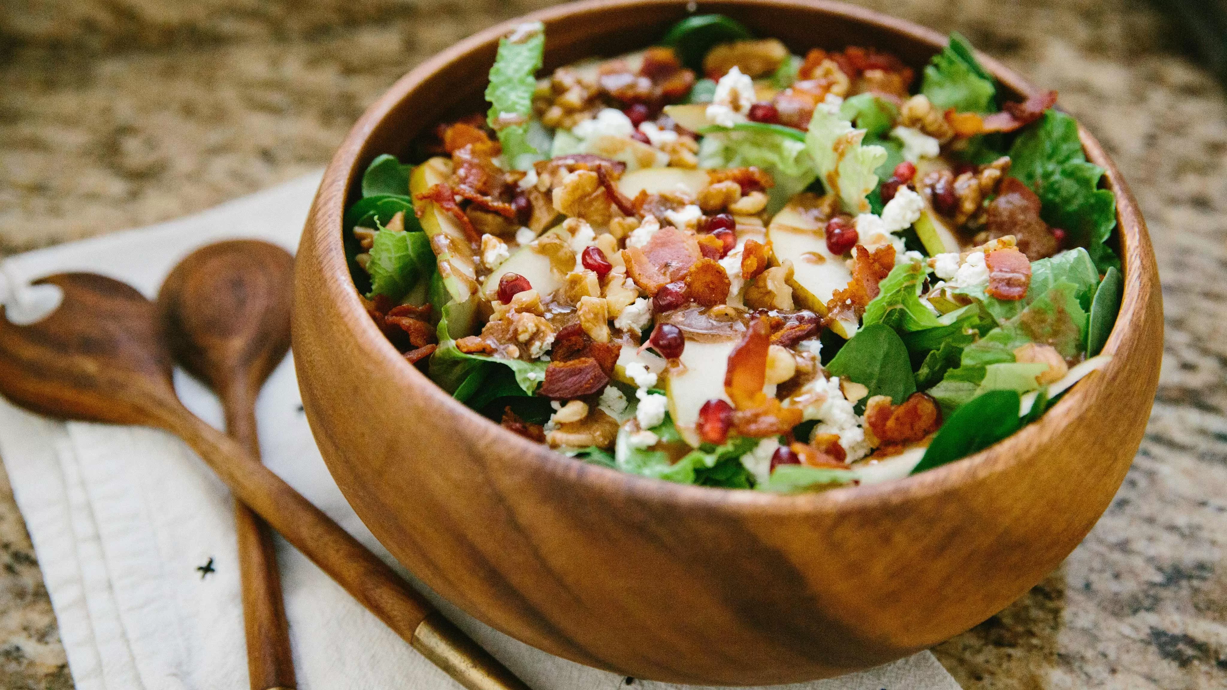 Recetas de ensaladas tibias para preparar en otoño