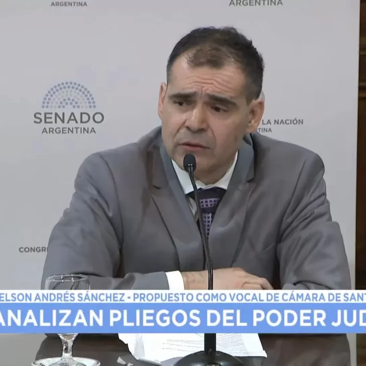 Nelson Sánchez expuso ante el Senado y abogó por la agilidad, transparencia y eficiencia en la Justicia Nelson Sánchez expuso ante el Senado y abogó por la agilidad, transparencia y eficiencia en la Justicia