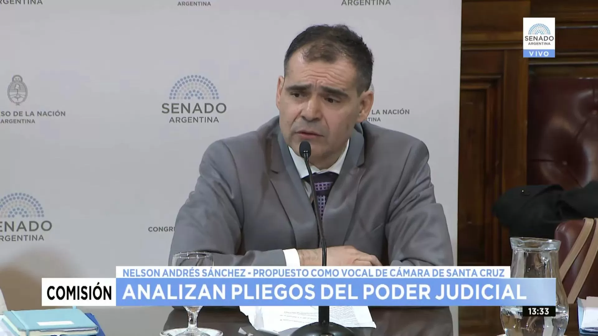 Nelson Sánchez expuso ante el Senado y abogó por la agilidad, transparencia y eficiencia en la Justicia Nelson Sánchez expuso ante el Senado y abogó por la agilidad, transparencia y eficiencia en la Justicia