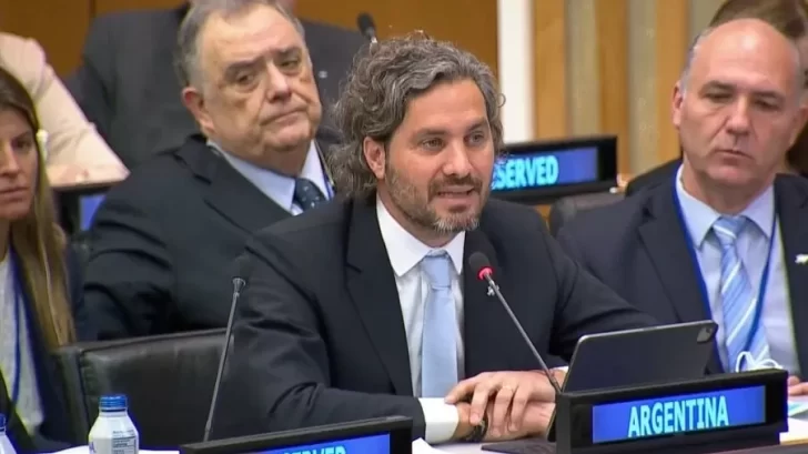 Santiago Cafiero en la ONU: “Es hora de que el Reino Unido no le tenga miedo a la paz”