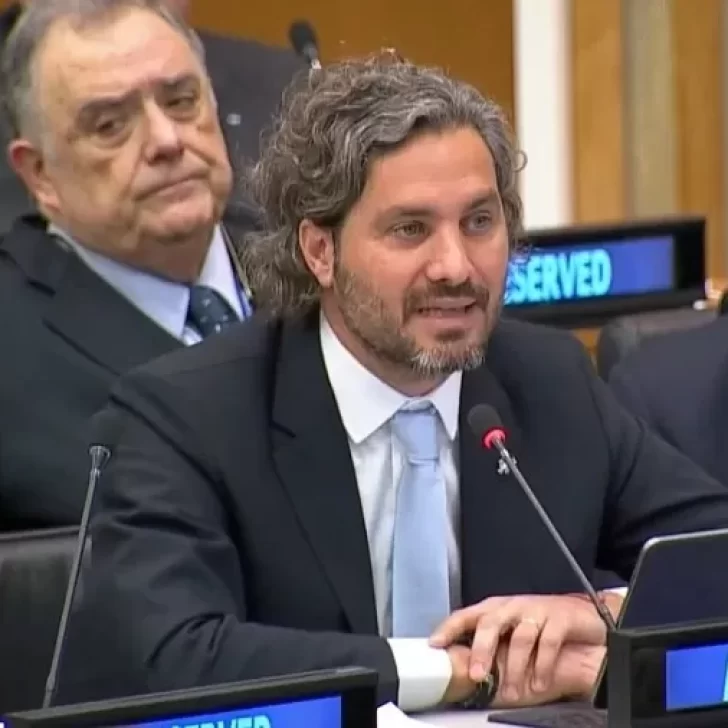 Santiago Cafiero en la ONU: “Es hora de que el Reino Unido no le tenga miedo a la paz”