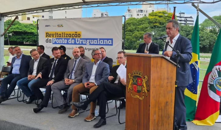 Daniel Scioli señaló que el Puente Internacional Paso de Los Libres-Uruguayana “es el símbolo de la integración”