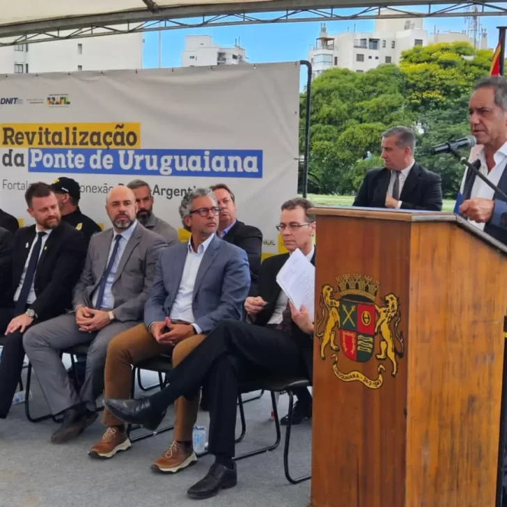 Daniel Scioli señaló que el Puente Internacional Paso de Los Libres-Uruguayana “es el símbolo de la integración”