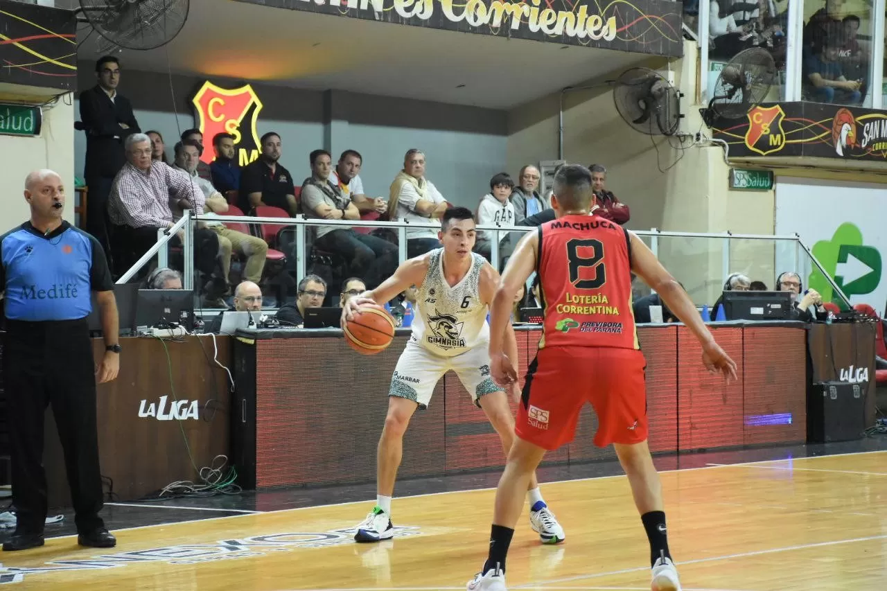 Gimnasia de Comodoro despidió la temporada tras perder con San Martín de Corrientes por 74 a 67 por los playoffs de la Liga Nacional de Básquet