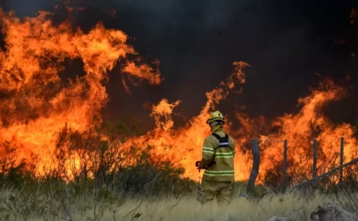 Incendio en Puerto Madryn: ya consumió cerca de 90.000 hectáreas y se acerca a la península de Valdés