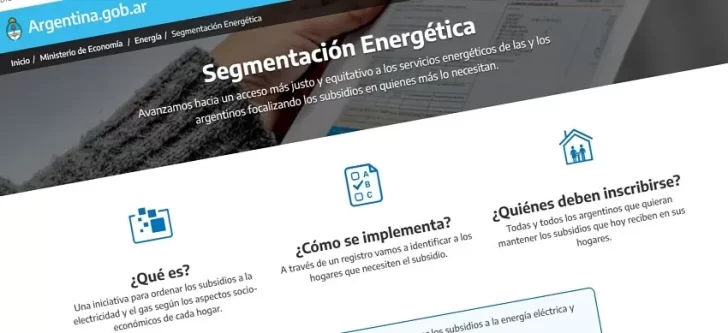 Estiman que 1,7 millones de usuarios podrían perder los subsidios a los servicios de luz y gas