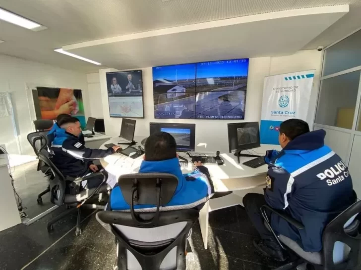 Inauguraron el Centro de Monitoreo de Cámaras Urbanas en Pico Truncado