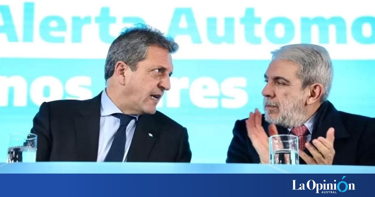 Sergio Massa Y Aníbal Fernández Lanzaron La Primera Etapa Del Sistema De Alerta Automotor En 2867