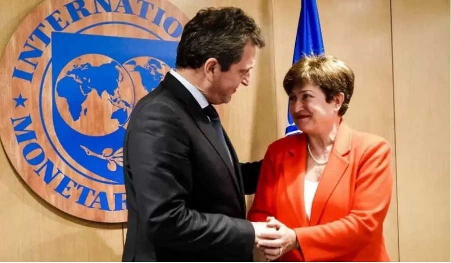 Sergio Massa viaja a Washington y se reunirá con Kristalina Georgieva para negociar la ampliación de desembolsos