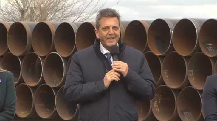 Sergio Massa lanzó licitación para la reversión del Gasoducto Norte: “Algunos tomaron deuda para financiar la fuga, nosotros para desarrollar los hidrocarburos”