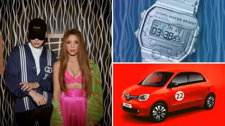 Efecto Shakira: Casio y Twingo aumentaron sus ventas y le ganan a Rolex y Ferrari