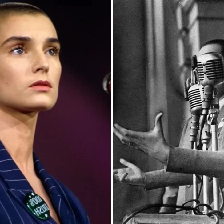 El lazo que une a Sinead O’Connor y Evita, dos figuras que “hicieron llorar” a Argentina 