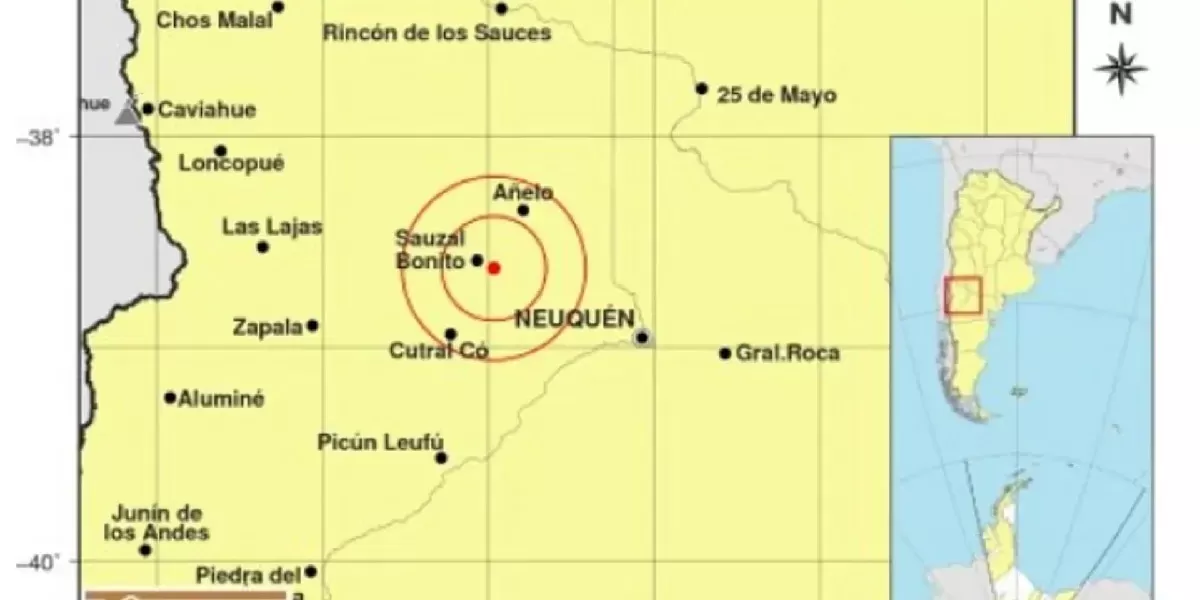 Neuquén registró un sismo de 6,5 grados que se sintió en otras provincias