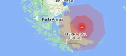 Sismo en Tierra del Fuego: un fuerte temblor de 5,2 sacudió Río Grande
