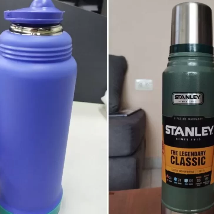 Una joven puso a prueba un termo Stanley y un Lumilagro: “Para mí es un empate”