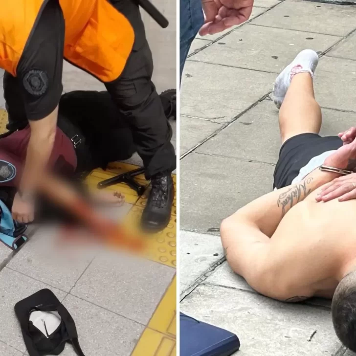 Tiroteo en el subte: una mujer policía resultó herida de bala y murió