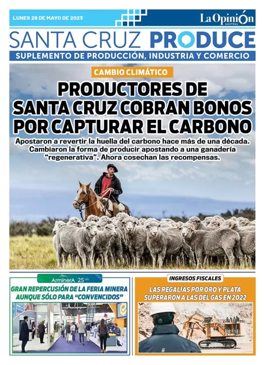 Tapa Suplemento especial de Santa Cruz Produce, Productores de Santa Cruz cobran bonos por capturar el carbono