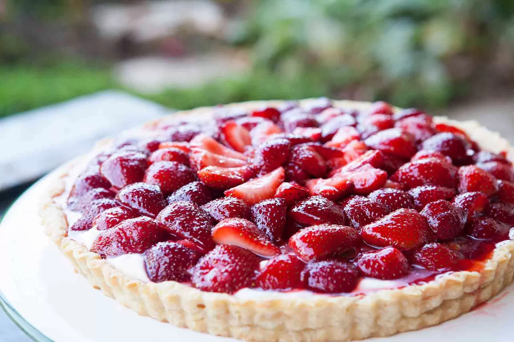 Tarta de frutillas: receta fácil para una merienda riquísima