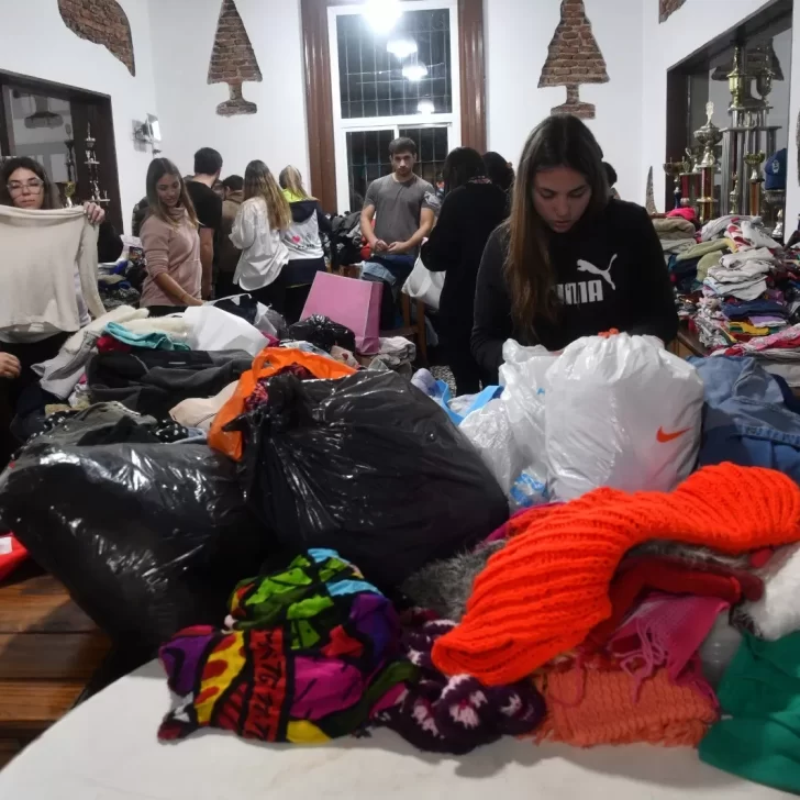 Temporal de lluvia en La Plata: hay 280 personas refugiadas en centros de evacuados