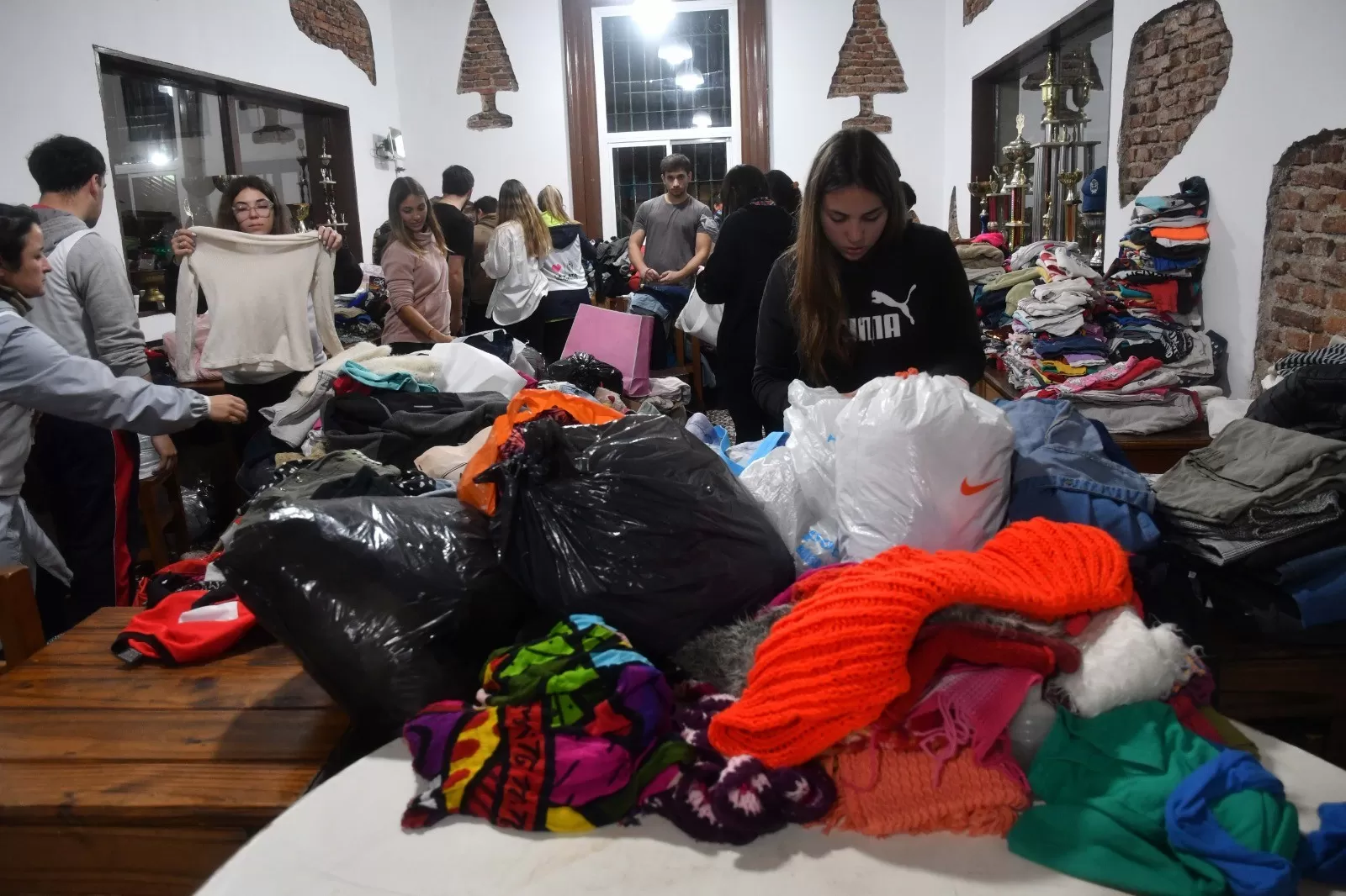 Temporal de lluvia en La Plata: hay 280 personas refugiadas en centros de evacuados