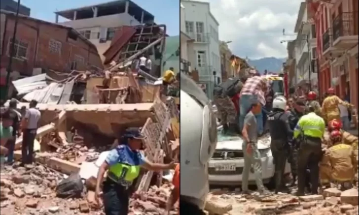 Video. Terremoto en Ecuador dejó al menos cuatro muertos y causó derrumbes en distintas ciudades