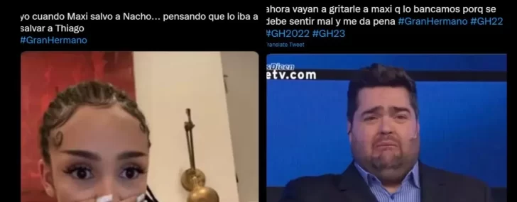 Gran Hermano: los memes virales luego de que Maxi salvó a Nacho y dejó en placa a Thiago