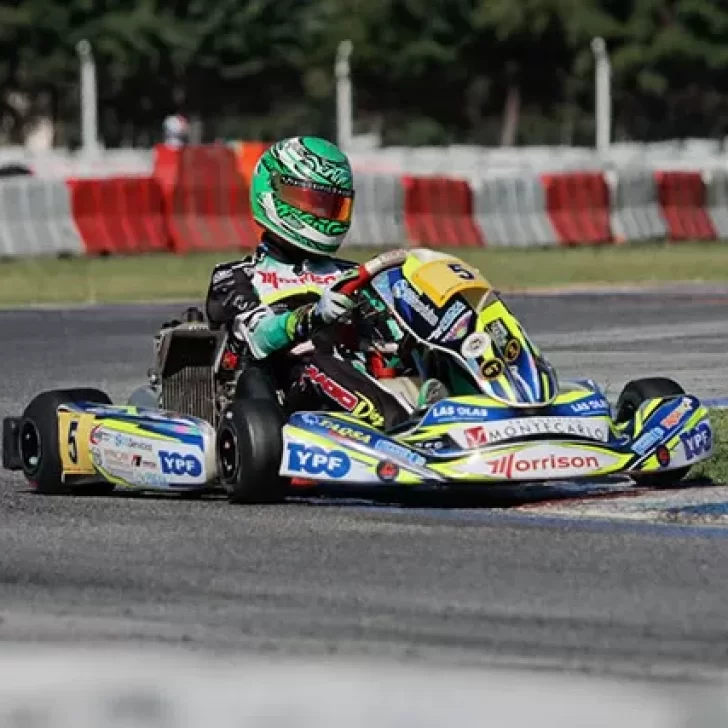 El santacruceño Thiago Díaz terminó 4° en la 5° fecha de la Champion Cup de Rotax Buenos Aires