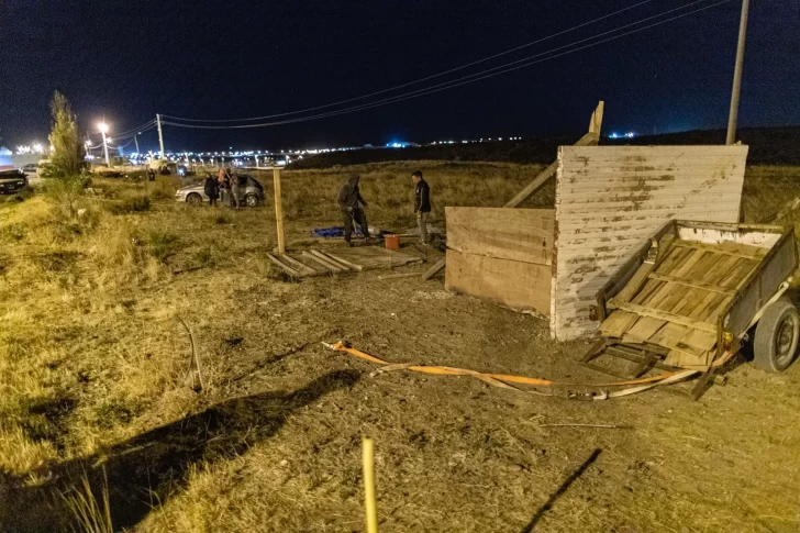 Lograron disuadir un nuevo intento de usurpación en Comodoro Rivadavia