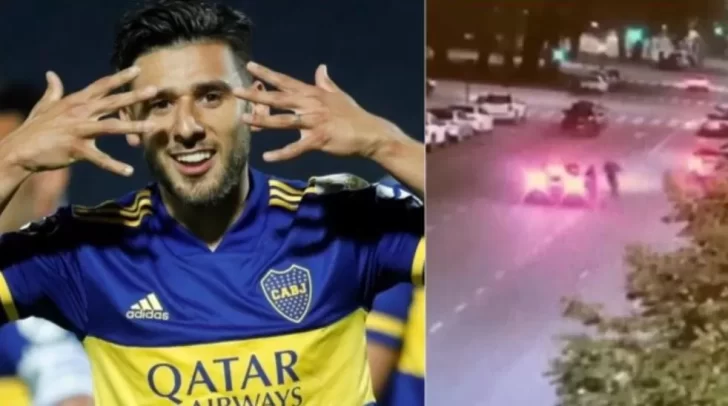 El abogado de “Toto” Salvio contó la versión del futbolista: “Ella se colgó del vehículo”