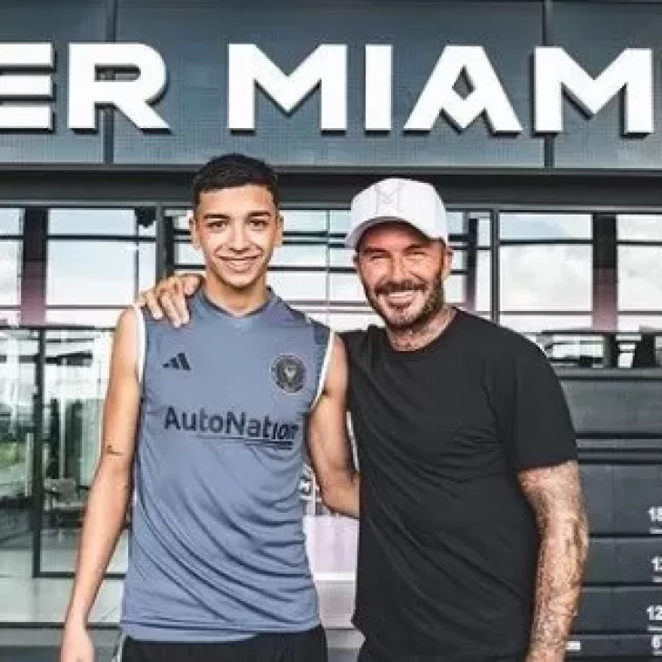 Tomás “Toto” Avilés ya entrenó con la Primera del Inter en Miami