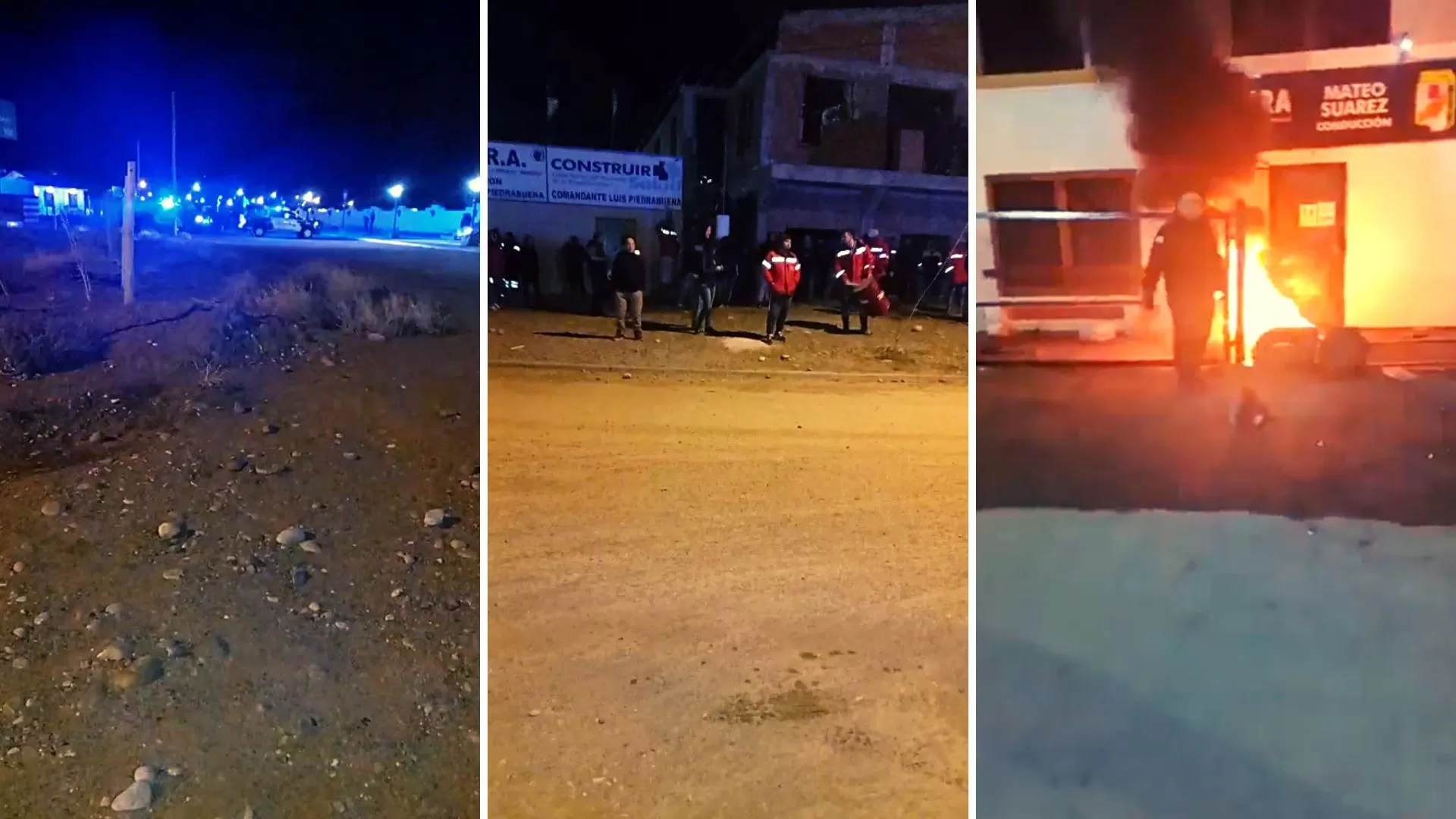 Tensión entre facciones de la UOCRA en Santa Cruz: un manifestante amenazó con “ir a la casa de Cristina Kirchner” y encendió las alarmas