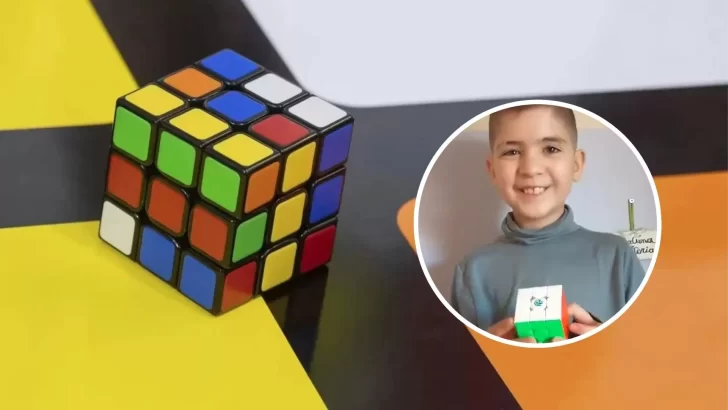 ¿Qué tan rápido podés resolver un cubo Rubik? Un santacruceño de 11 años lo puede hacer en un tiempo increíble