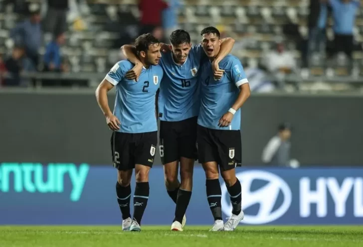 Mundial Sub 20: Uruguay goleó a Irak en el Diego Maradona de La Plata