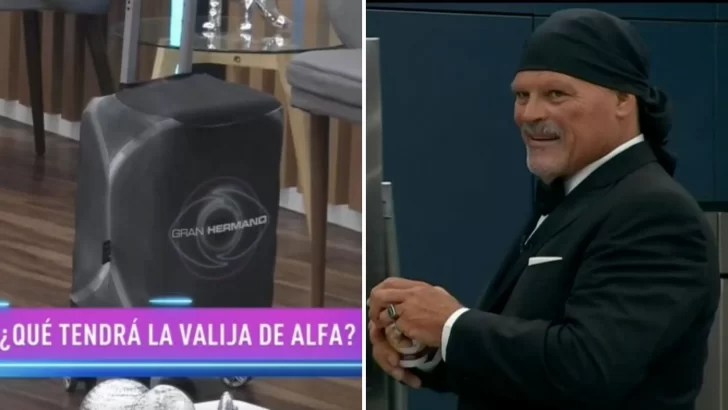 Alfa abandonó la casa de Gran Hermano, pero dejó una misión: ¿Qué hay dentro de la valija que quedó en la casa?