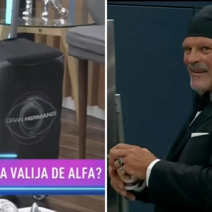 Alfa abandonó la casa de Gran Hermano, pero dejó una misión: ¿Qué hay dentro de la valija que quedó en la casa?