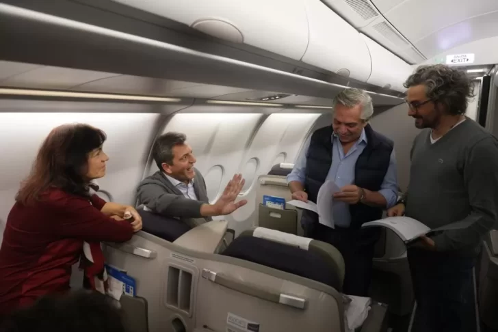Alberto Fernández ya está en Los Ángeles tras un vuelo a pura rosca: Kulfas, un service para el gobierno y la oportunidad externa 