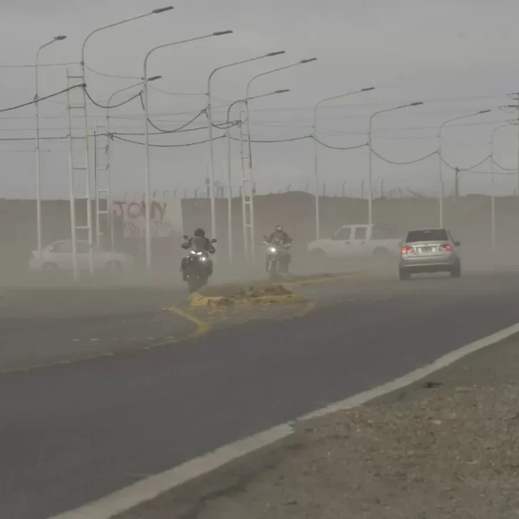 Alerta amarilla por fuertes vientos en Río Gallegos y gran parte de Santa Cruz