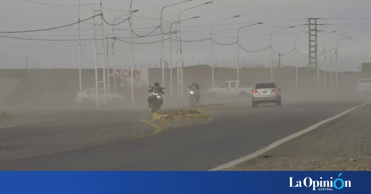 Santa Cruz y Chubut están bajo alerta amarilla por fuertes vientos ...
