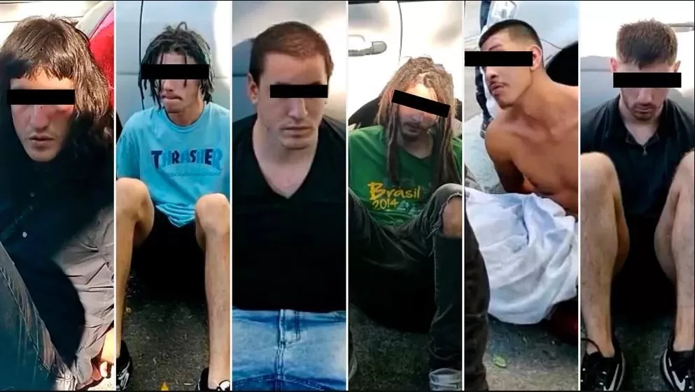 Quiénes son los seis detenidos por violar en grupo a una joven dentro de un auto en Palermo